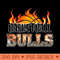 Classic Basketball Design Bulls Personalized Proud Name - PNG Illustrations - Convenience