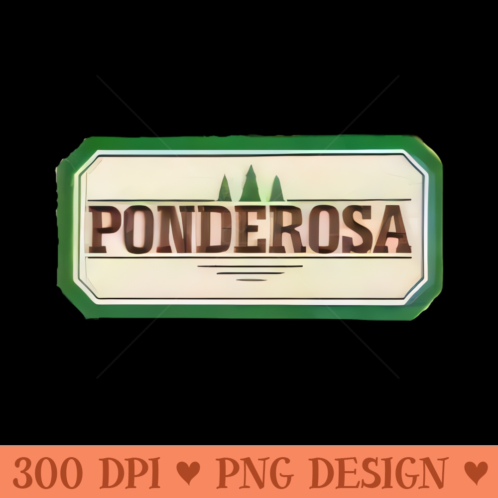 Ponderosa - PNG Designs - Latest Updates