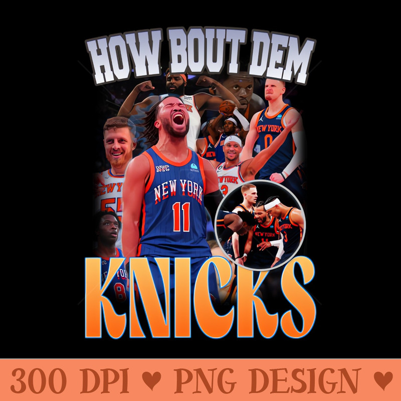 THE KNICKS - - High Quality 300 DPI