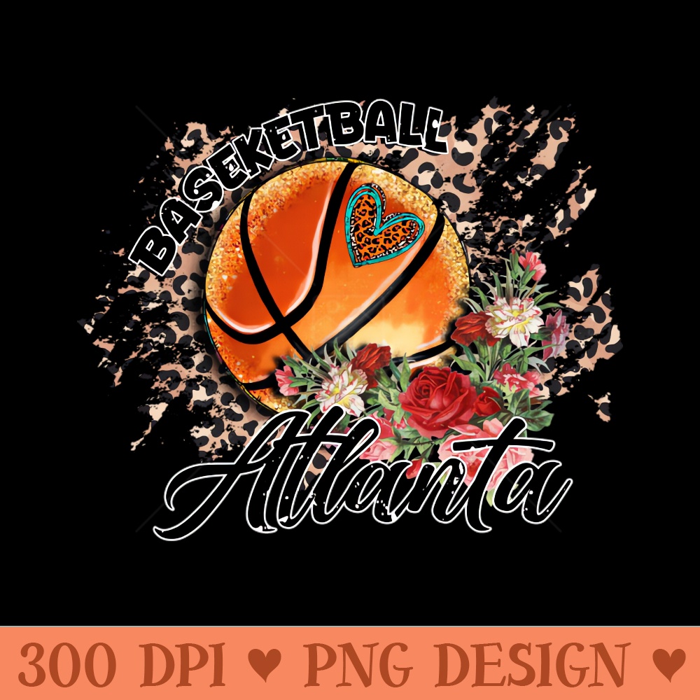 Aesthetic Pattern Atlanta Basketball Gifts Vintage Styles - PNG Download Library - Flexibility