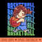 Girl Basketball Player Hoops Chibi - PNG Clipart - Customer Support