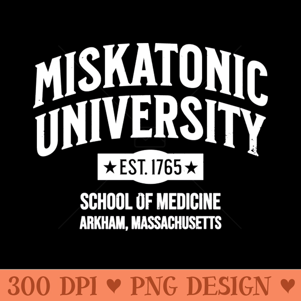 Miskatonic University - PNG File Download - Convenience