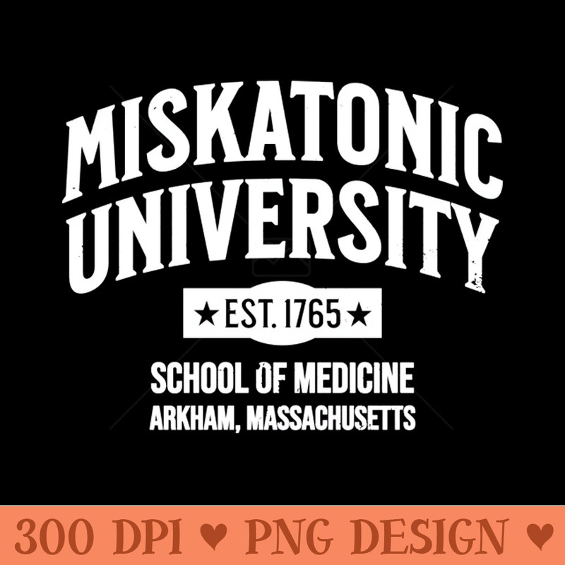 Miskatonic University - PNG File Download - Convenience