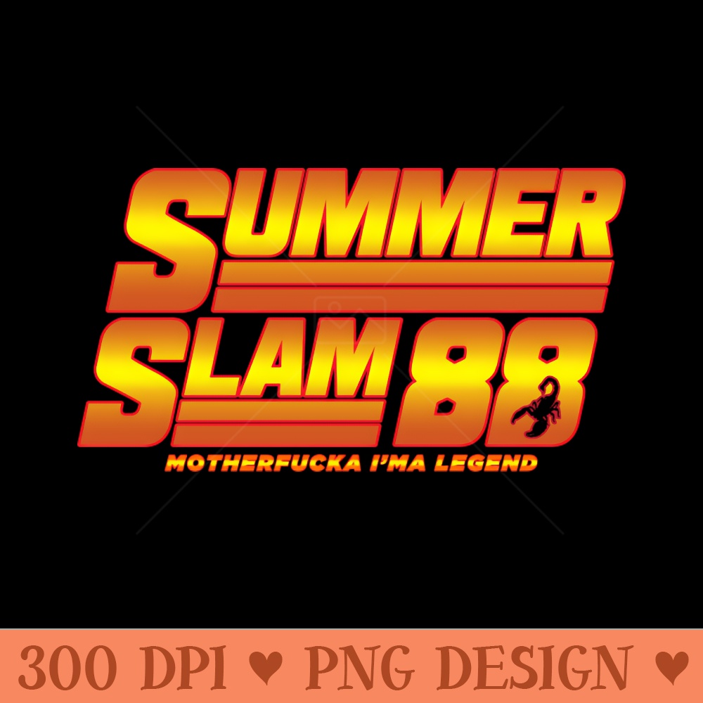 Summer Slam 88 - Transparent PNG - Flexibility