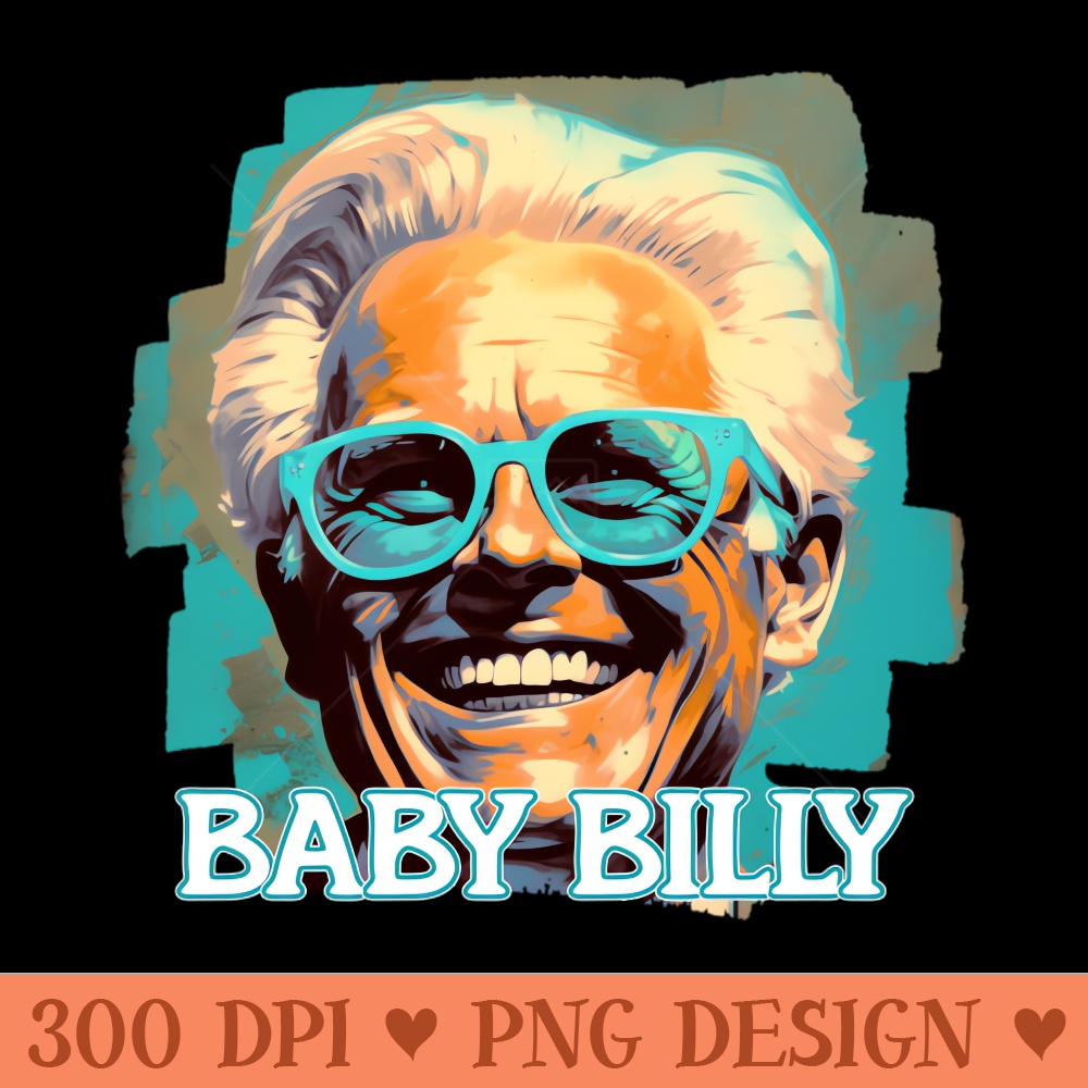 BABY BILLY - Digital PNG Graphics - High Quality 300 DPI