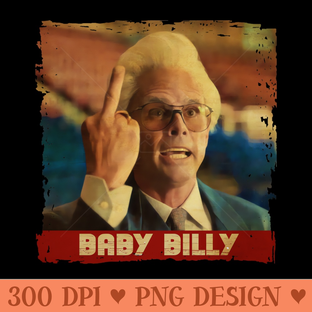Retro Style Baby Billy - PNG Artwork - Unique