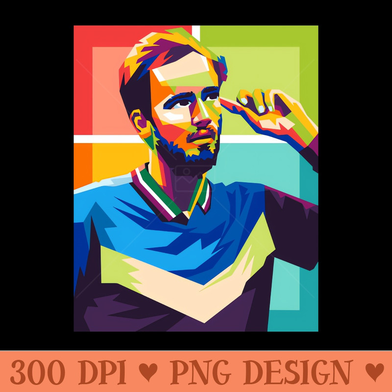 daniil medvedev - PNG Download Library - High Quality 300 DPI