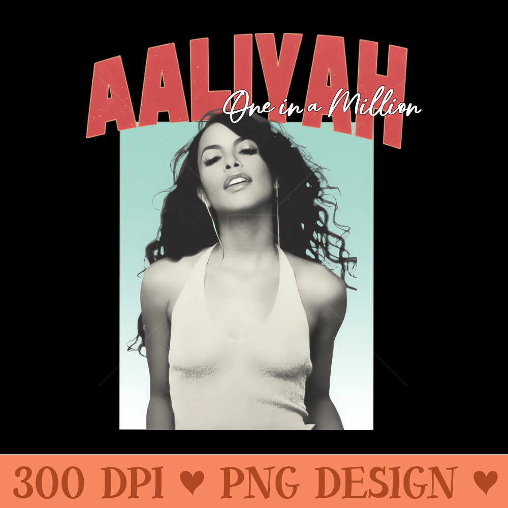 Aaliyah - Sublimation PNG - Good Value
