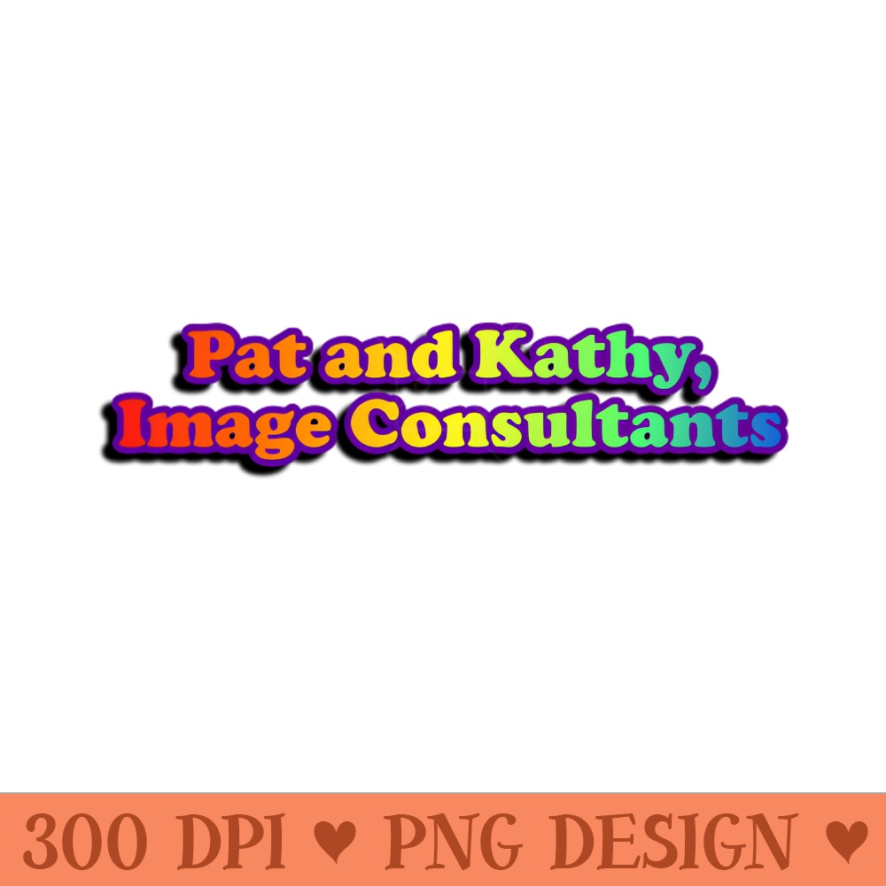 Pat and Kathy, Image Consultants - PNG Artwork - Variety