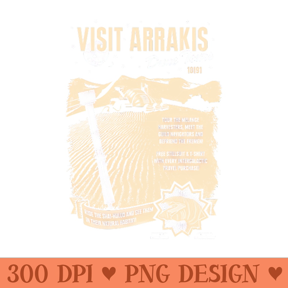 Visit Arrakis - PNG Graphics - Latest Updates