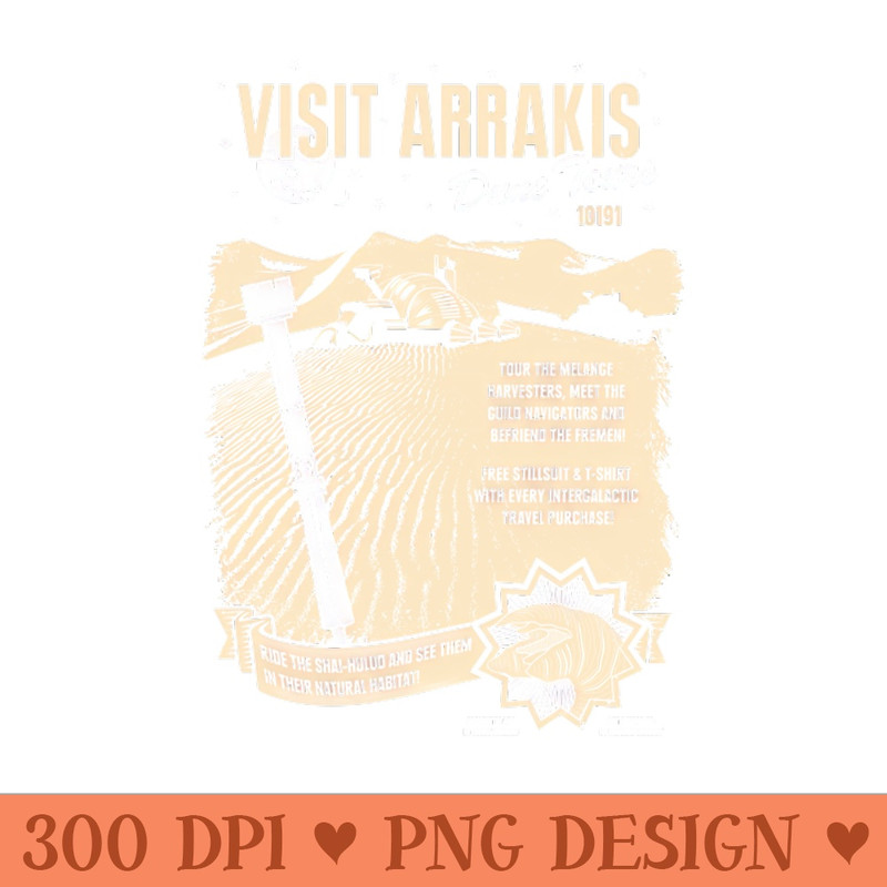 Visit Arrakis - PNG Graphics - Latest Updates