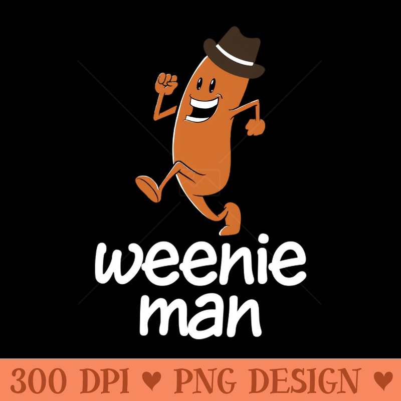 Weenie Man - PNG Image Downloads - Professional Design