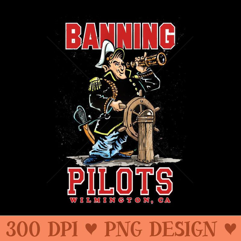 BANNING PILOTS - Vector PNG Download - Unique