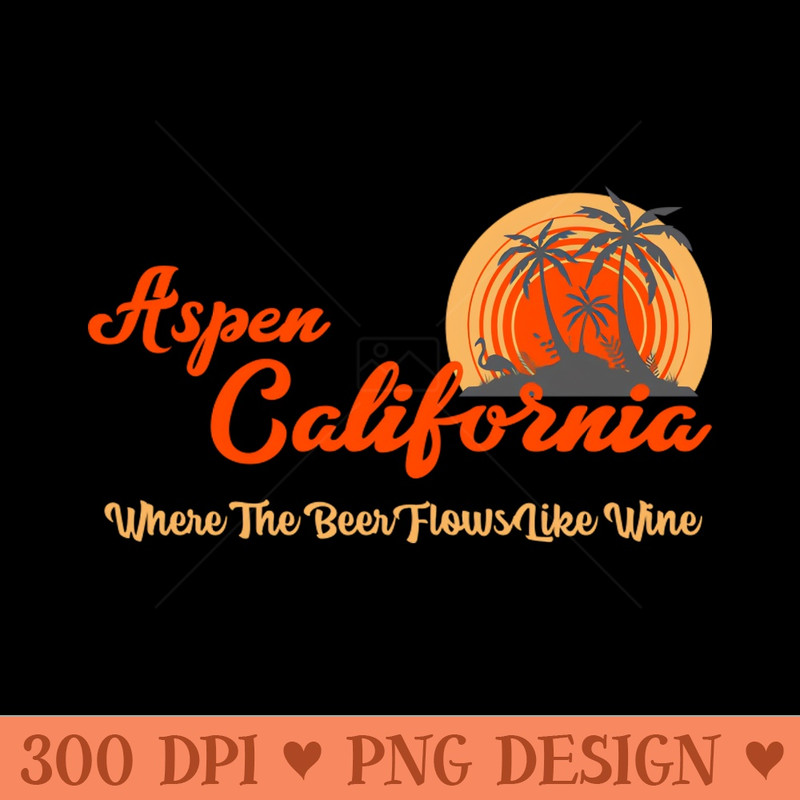 Aspen, California - PNG File Download - Good Value