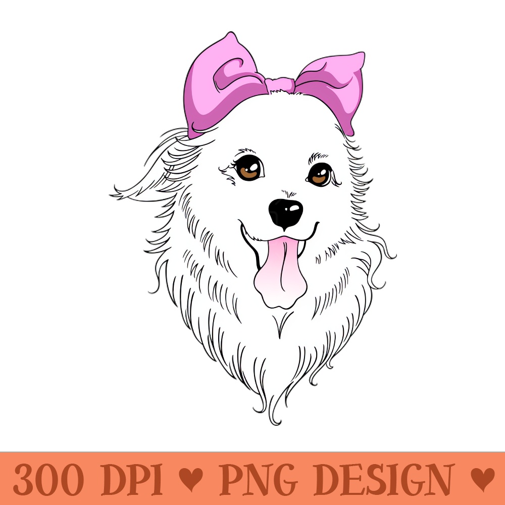 Cute smiling dog with ribbon - PNG Download Pack - Professional Design
