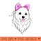 Cute smiling dog with ribbon - PNG Download Pack - Professional Design