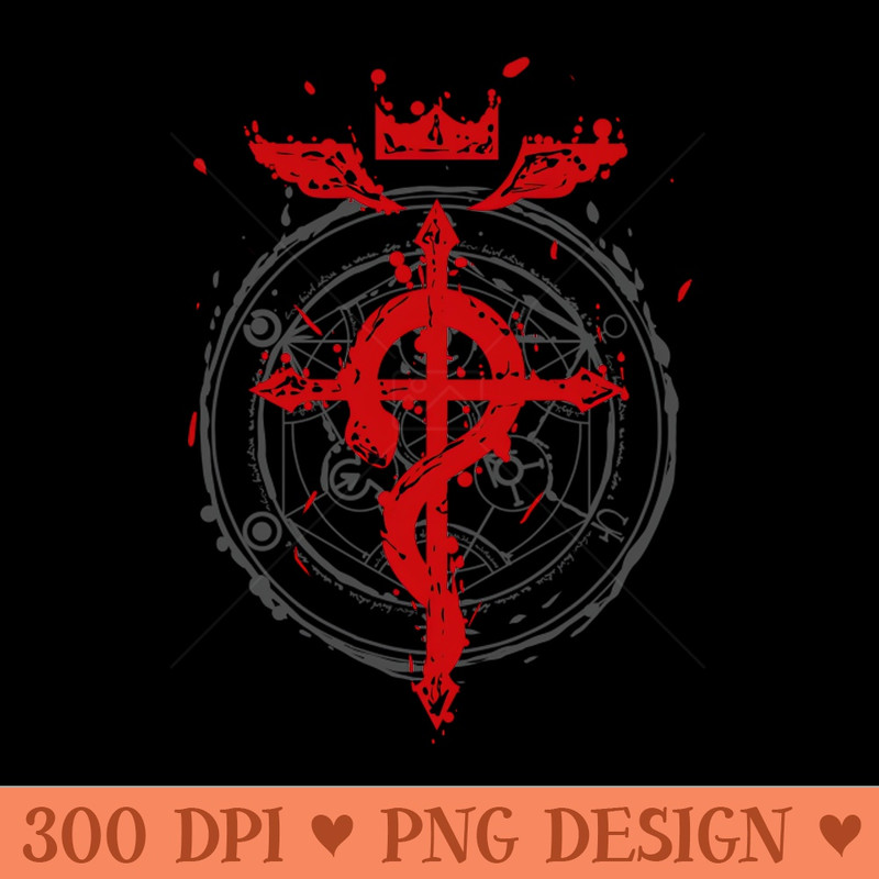 fullmetal alchemist - Digital PNG Files - High Quality 300 DPI