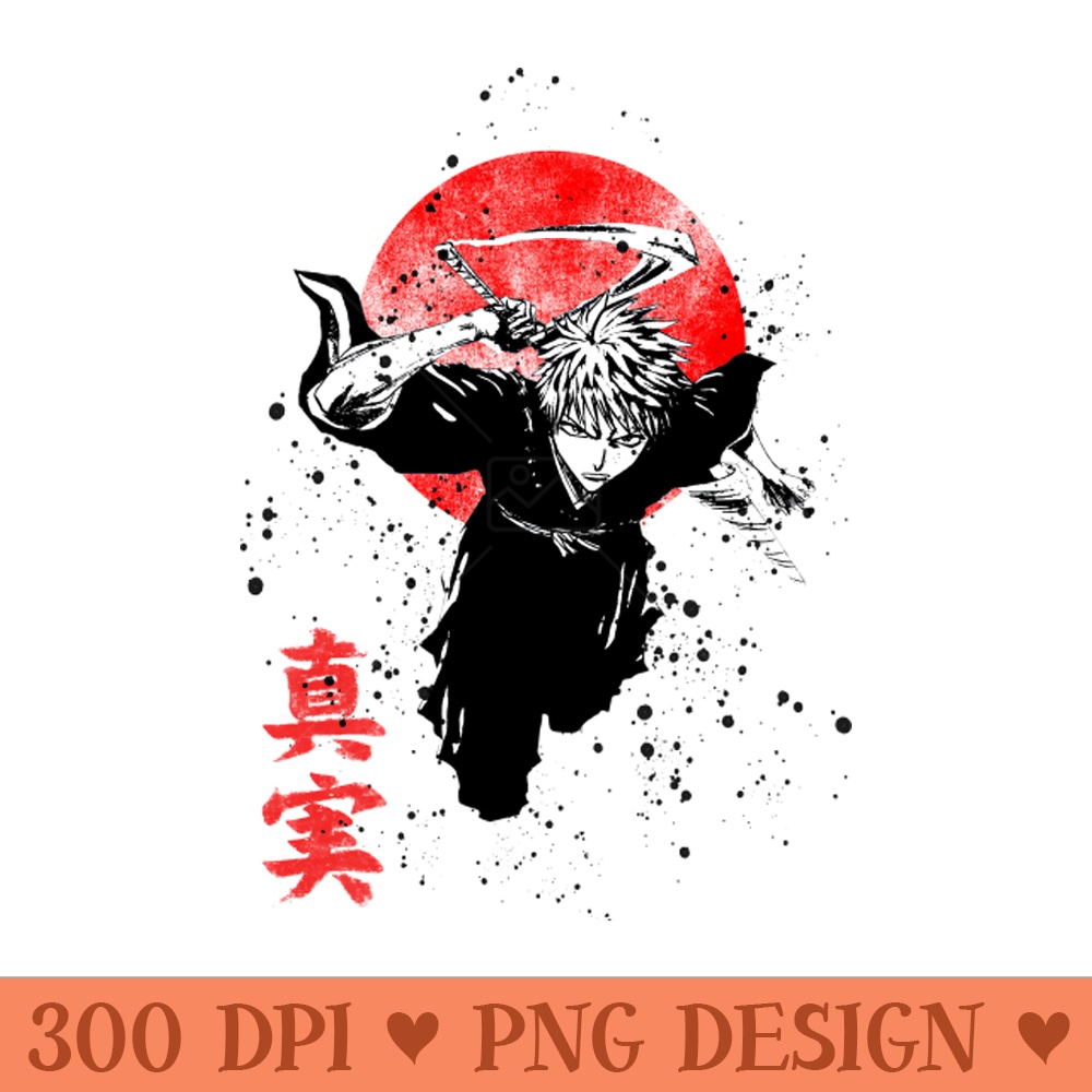 Oni Ichigo - PNG Downloadable Art - High Quality 300 DPI