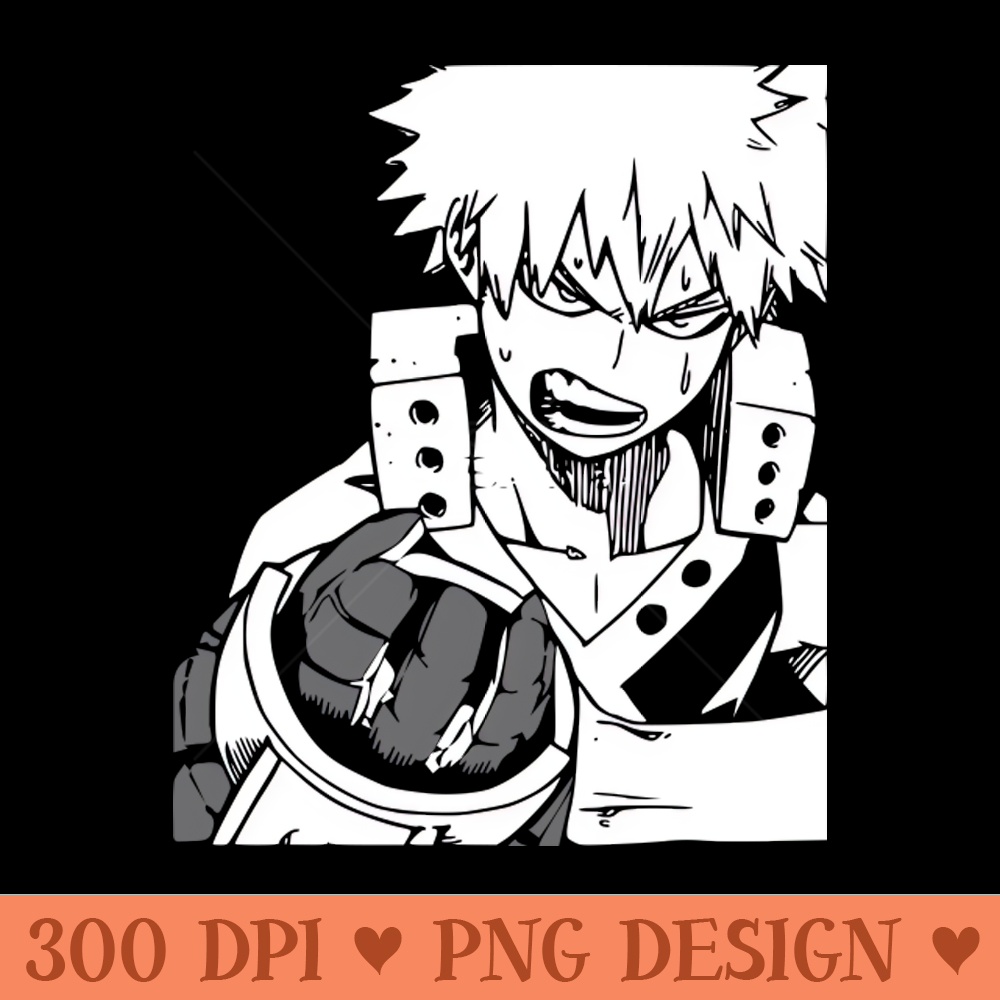 Bakugo Anime Fanart - PNG Graphics - Good Value