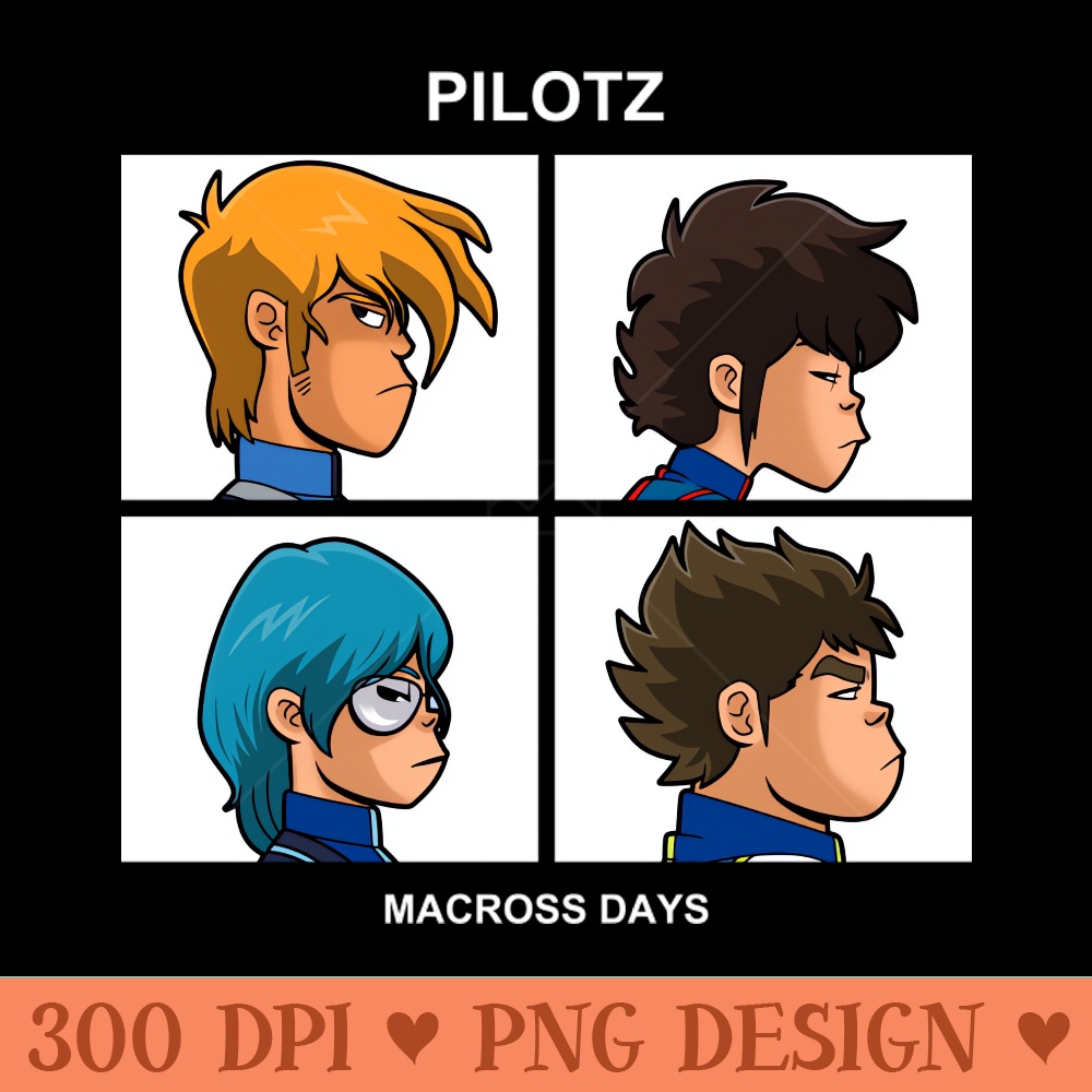 80s Classic Scifi Mecha Anime Rock Band Music Album Cover Parody - High-Quality PNG Download - Variety