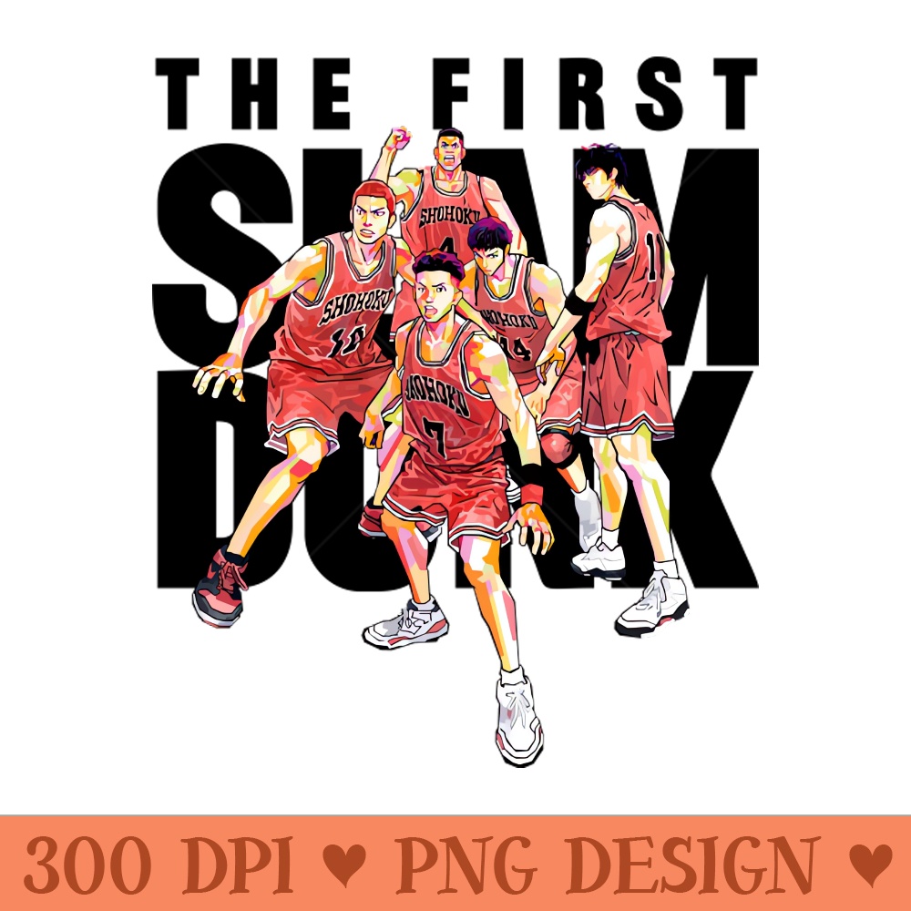 Slam Dunk WPAP - Instant PNG Download - Convenience