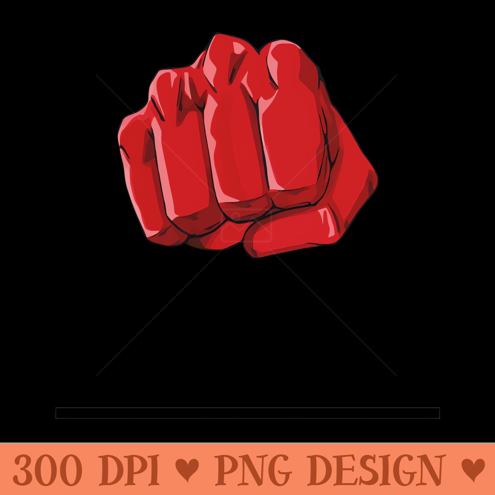 The one punch - PNG Design Downloads - Unique