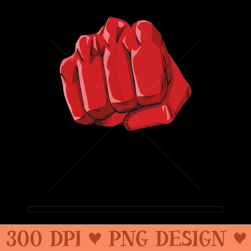 The one punch - PNG Design Downloads - Unique