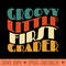 Groovy Little First Grader - High Quality PNG - Customer Support