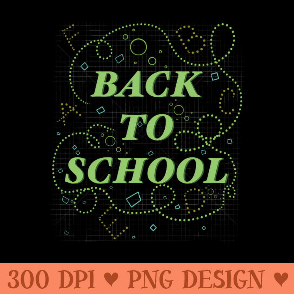 Welcome back to school - PNG Downloadable Resources - High Quality 300 DPI