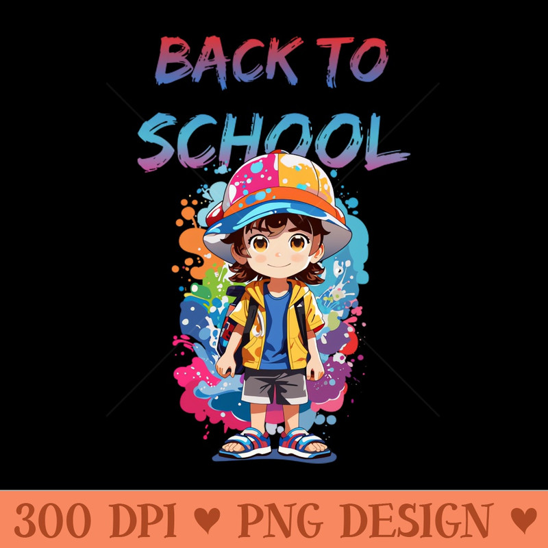 Back To School - Digital PNG Download - Professional Design