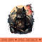 Samurai Cat - High-Quality PNG Download - Professional Design