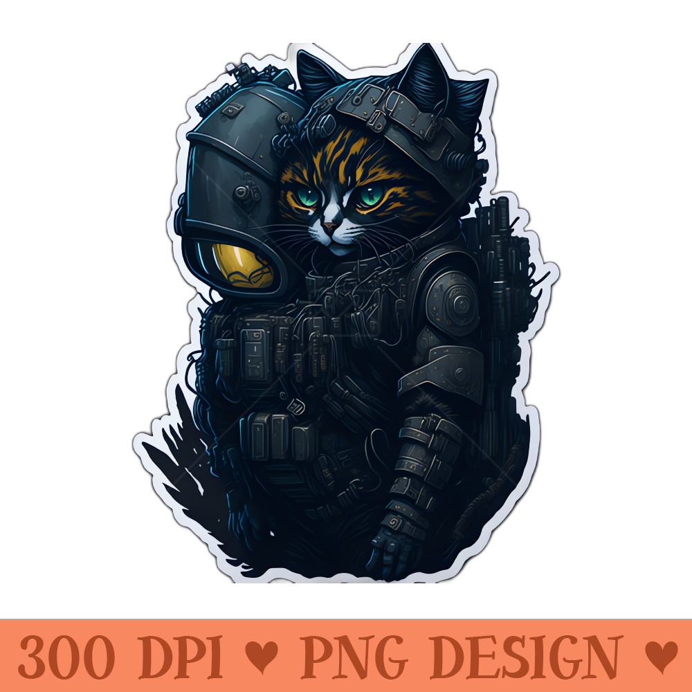 Mecha Cat010 - PNG Clipart - Popularity