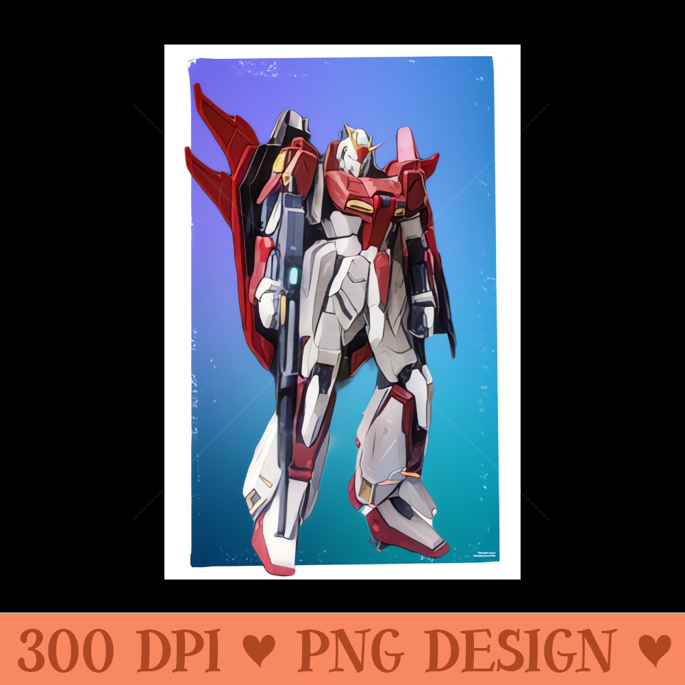 Mech Warrior - PNG Designs - Variety