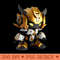 Cute 3D Chibi Mecha Adorable Mecha V2 - PNG Artwork - Popularity