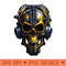 Mecha Skull S01 D46 - PNG Download Library - Professional Design