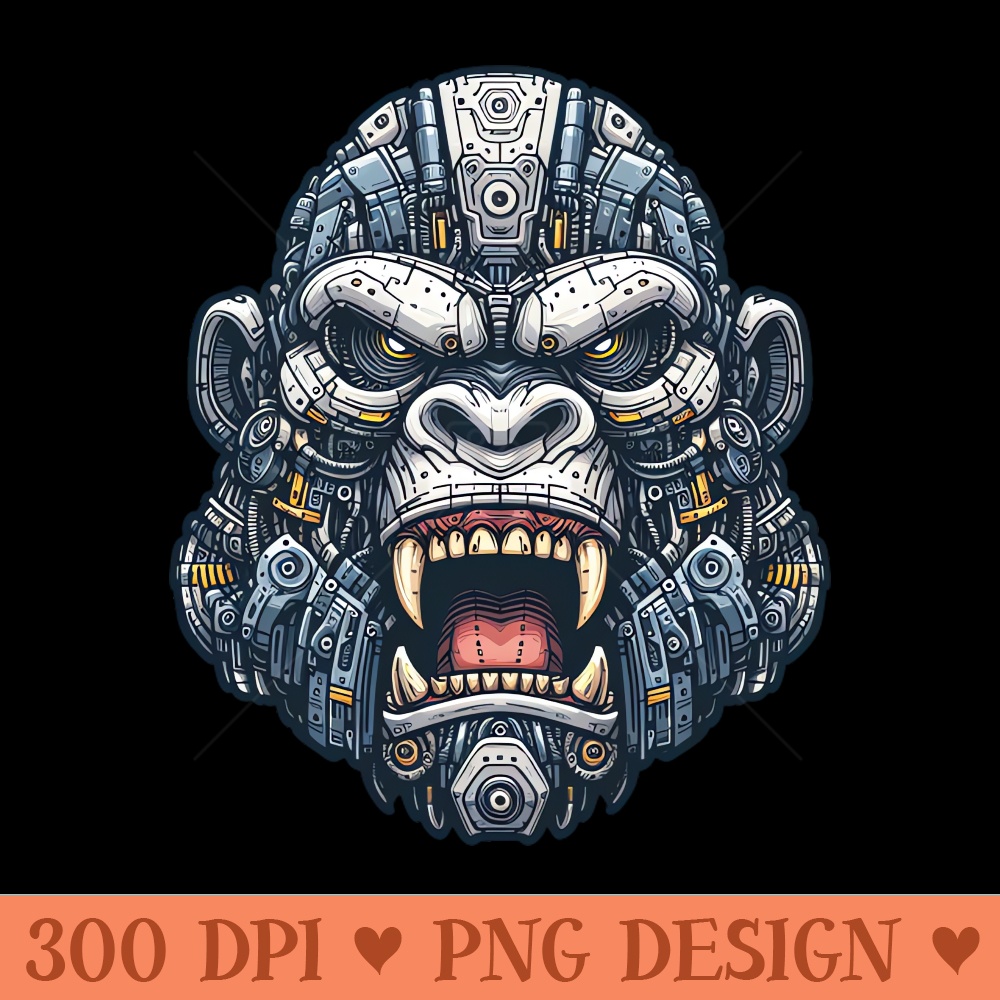 Mecha Apes S04 D11 - PNG Artwork - Latest Updates