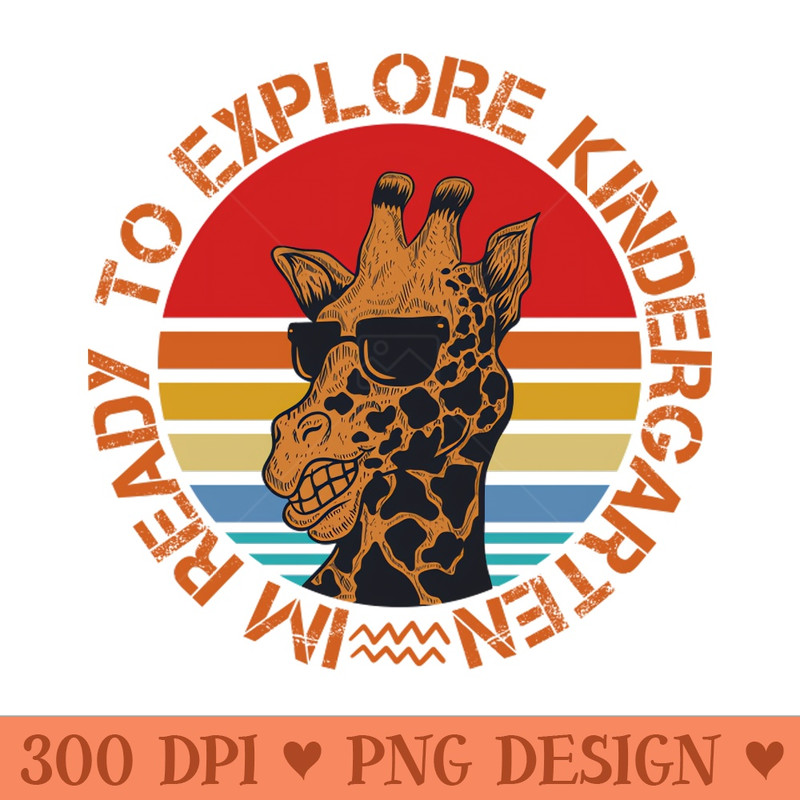Ready To Explore Kindergarten - High-Quality PNG Download - Professional Design