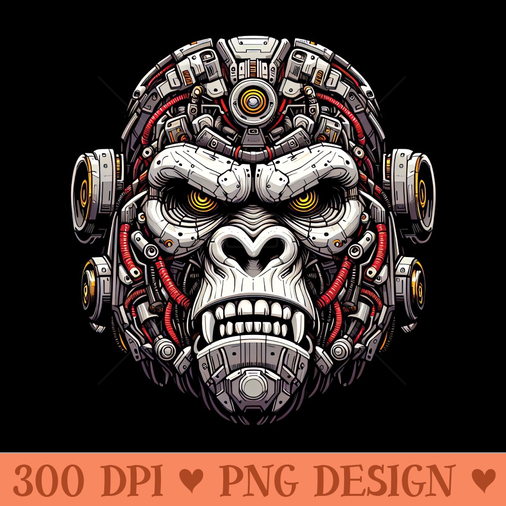 Mecha Apes S03 D93 - PNG Clipart - Professional Design