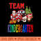 Team Kindergarten Santa And Reindeer Christmas - Premium PNG Downloads - Flexibility