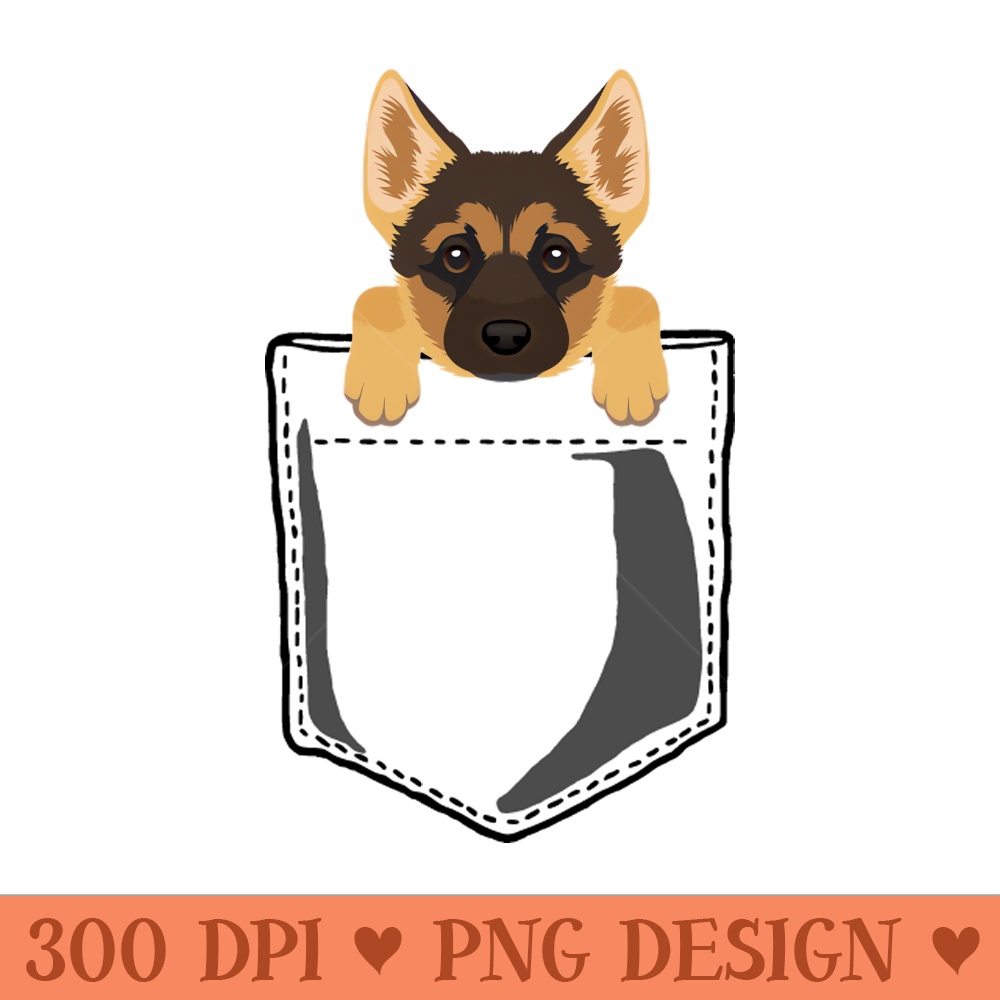 Pocket German Shepherd - PNG File Download - Variety