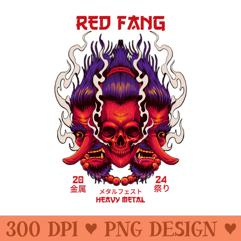 red fang - PNG Printables - Customer Support