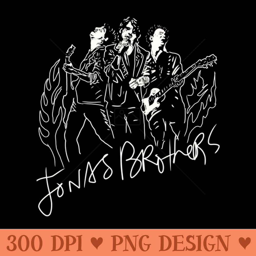 Jonas brothers silouette. - High-Quality PNG Download - Variety