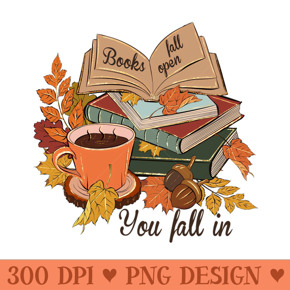 Books fall open - Download PNG Graphics - Popularity