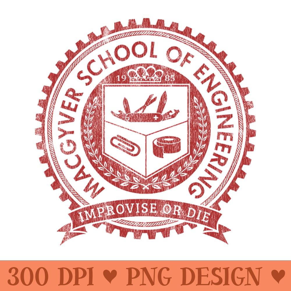 MacGyver School Vintage - PNG Download Website - Good Value