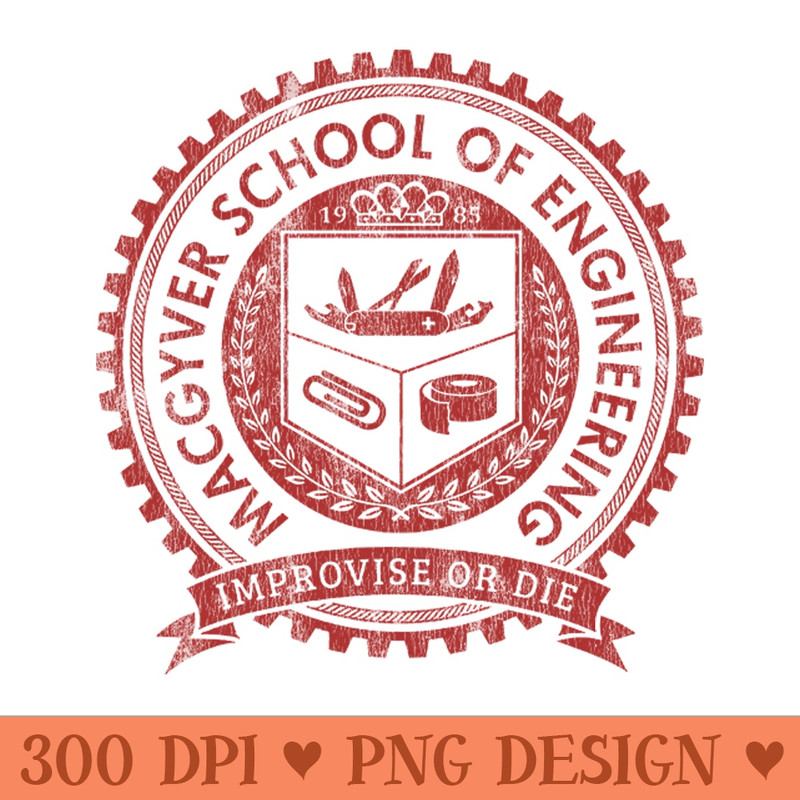 MacGyver School Vintage - PNG Download Website - Good Value