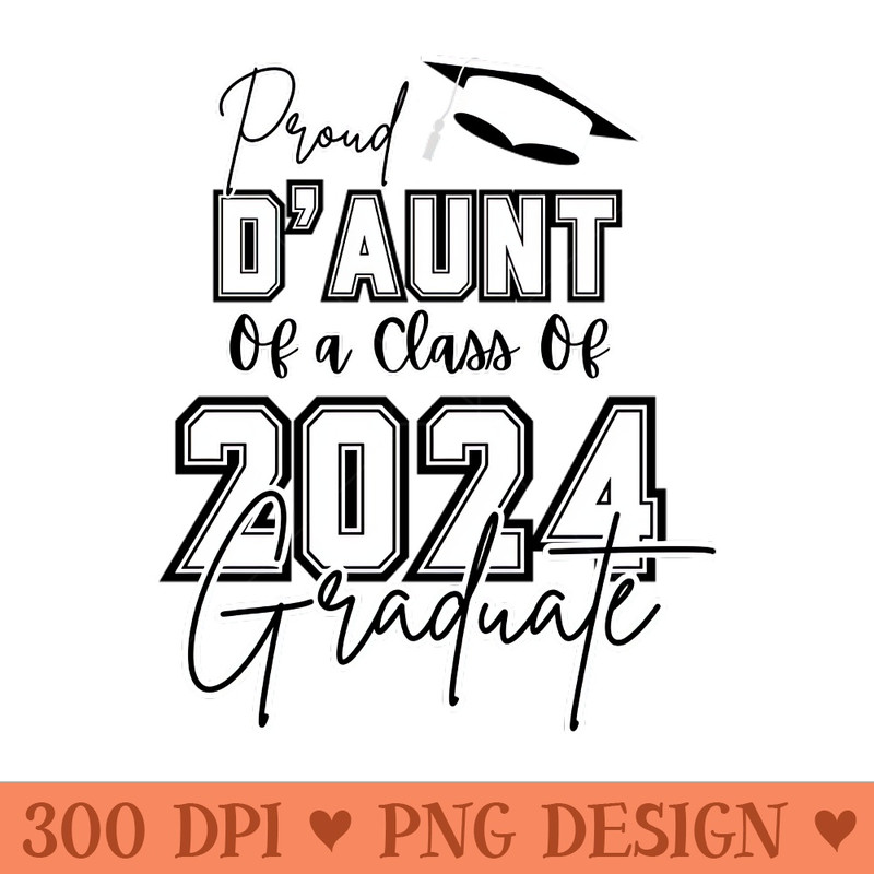 Proud DAunt Graduation - PNG Download Bundle - Variety