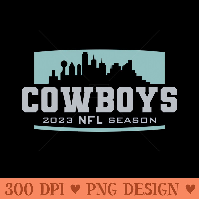 2023 Cowboys - Instant PNG Download - Popularity