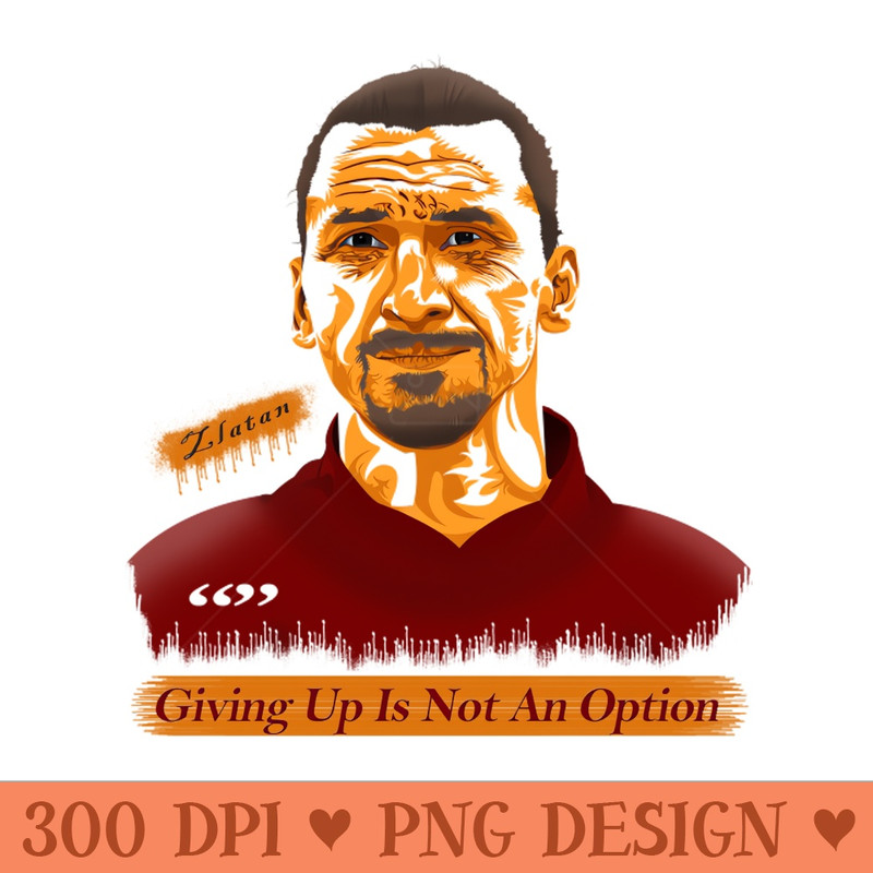 Zlatan Ibrahimovic IBRA Drawing Vector Art Style - PNG Download Store - Variety