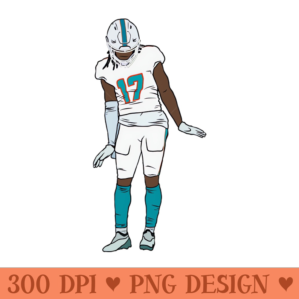 Jaylen Waddle Celebration - Vector PNG Download - Convenience