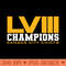 LVIII Champs - Digital PNG Download - Unique